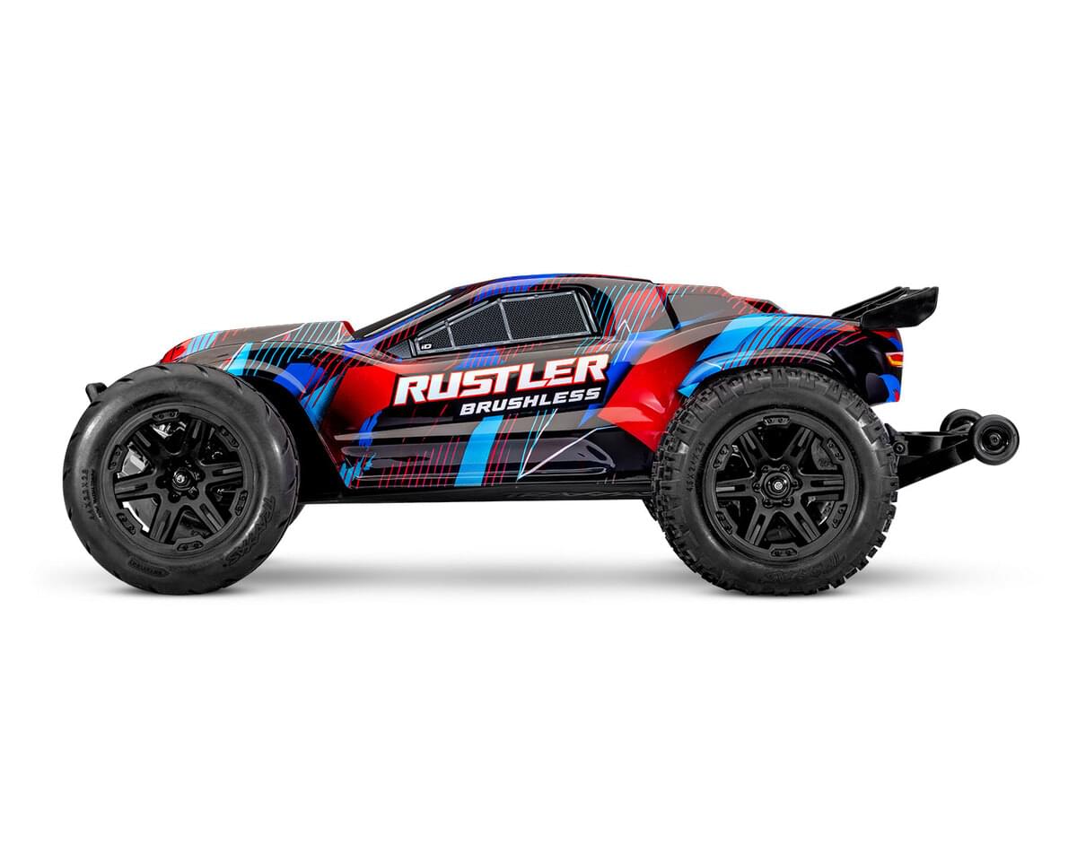 Traxxas Rustler 1:10 2WD RTR Stadium Truck rouge 37454-4