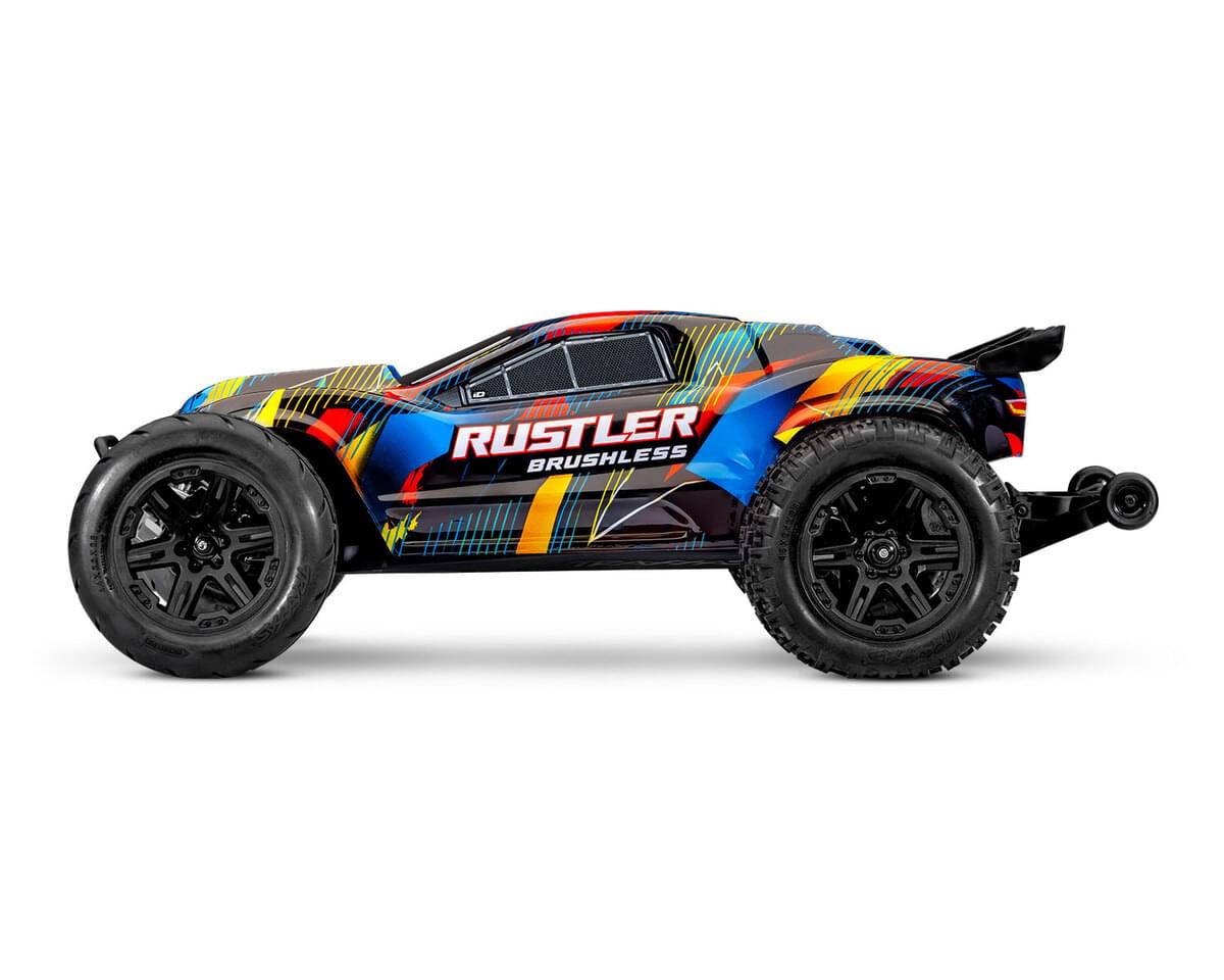 Traxxas Rustler 1:10 2WD RTR Stadium Truck jaune 37454-4