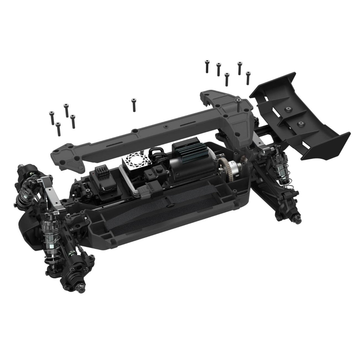 Buggy UDI RC Gleam PRO 1/12 Brushless RTR 4WD UD1204 - Breizh Modélisme.