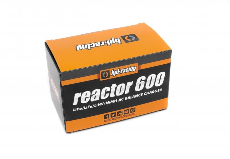 Chargeur rapide Batterie Lipo /Ni-Mh 5A HPI Reactor 600 - Breizh Modélisme.