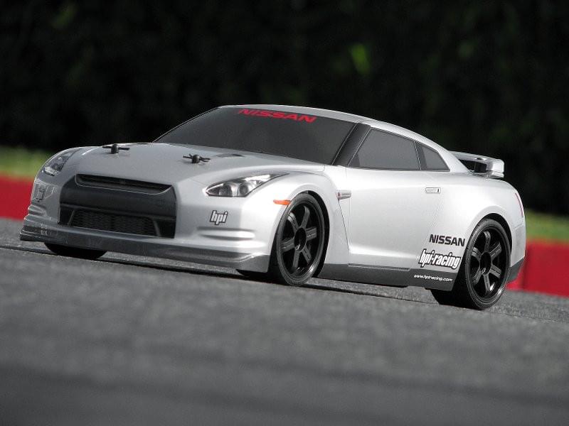 HPI 17538 Carrosserie transparente 200mm Nissan GT-R (R35) - Breizh Modélisme.