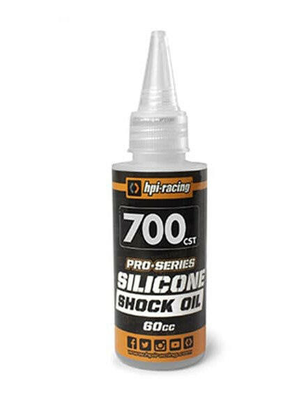 Huile Amortisseurs 700 - 60ml HPI 160387 / 70WT - Breizh Modélisme.
