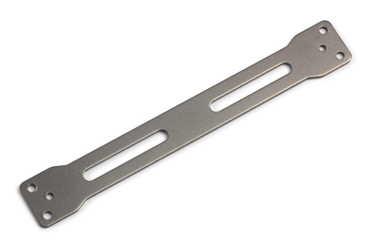 Pont supérieur en aluminium (gris) - Breizh Modélisme.