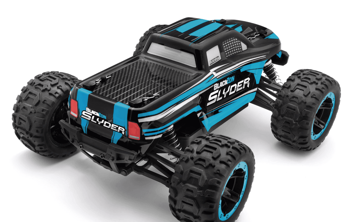 Monster Truck télécommandé 4WD Blackzon Slyder 1/16 RTR - 540104 - Breizh Modélisme.