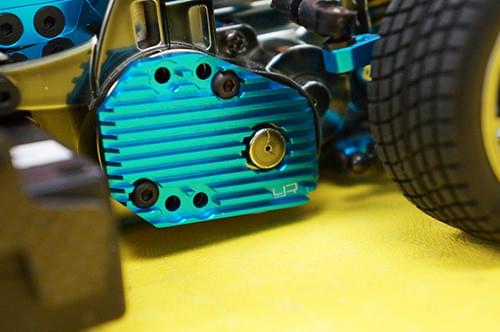 Dissipateur thermique côté moteur en aluminium pour Tamiya M05 Yeah Racing - Breizh Modélisme.
