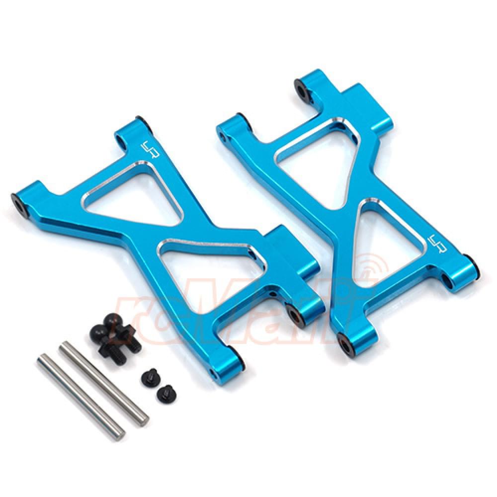 Jeu de bras inférieurs avant en aluminium pour Tamiya TT02B - Breizh Modélisme.
