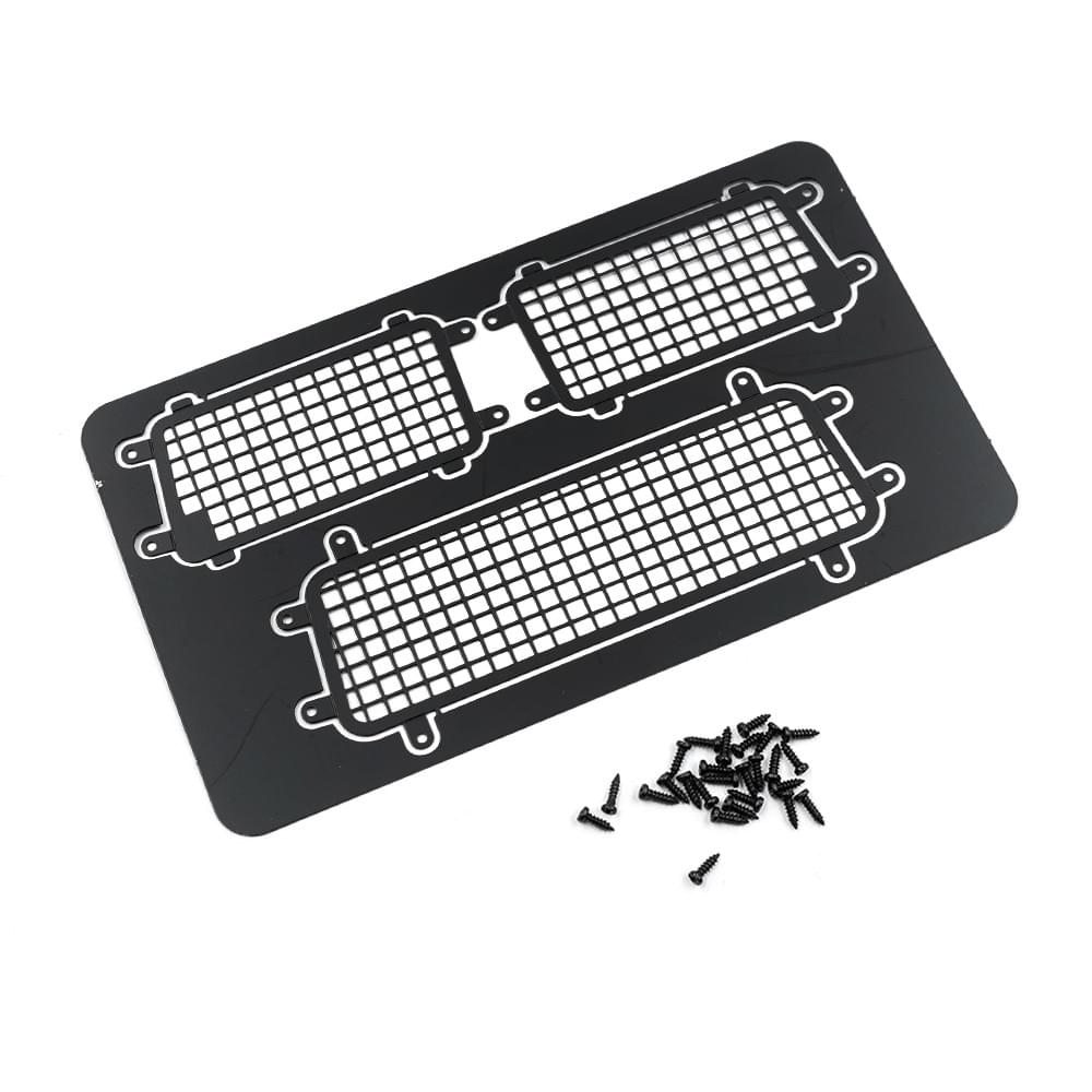 Protection de fenêtre en acier inoxydable pour Traxxas TRX-4M Bronco Yeah Racing - Breizh Modélisme.