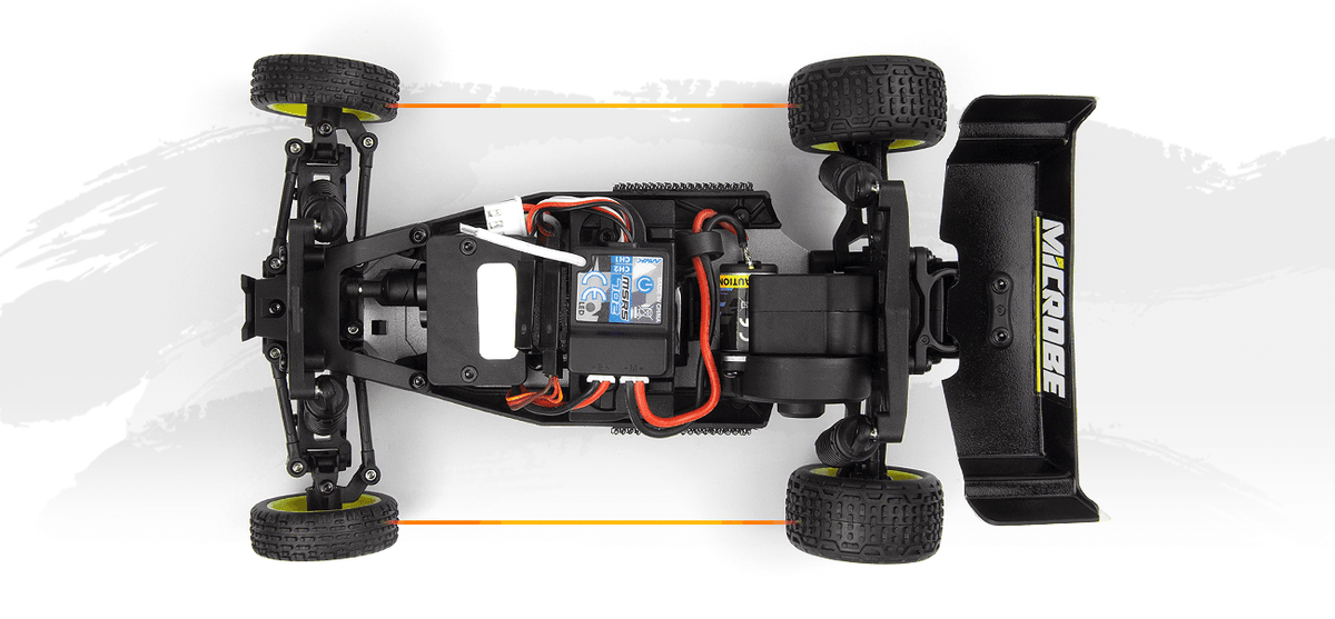 Buggy 1/24 Maverick Microbe – Voiture RC Tout-Terrain MV150850