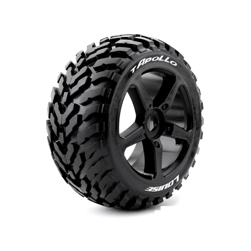 Pneus et jantes Truggy 1/8.
