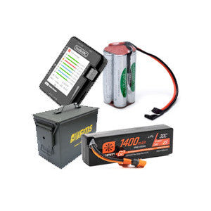 Batteries de modélisme.