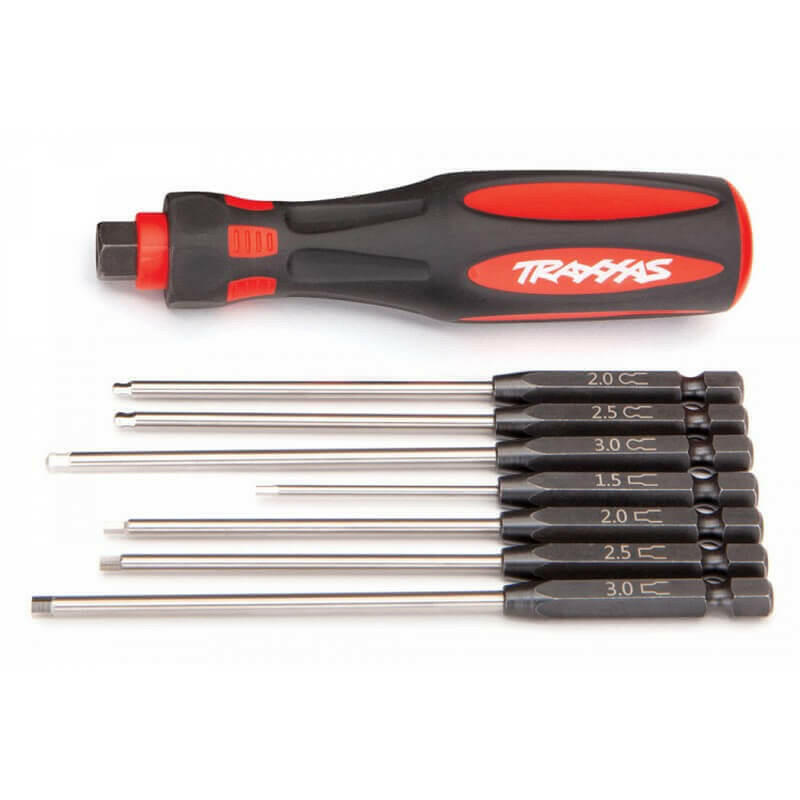 Traxxas 8711 Ensemble tournevis et 7 embouts - Breizh Modélisme.
