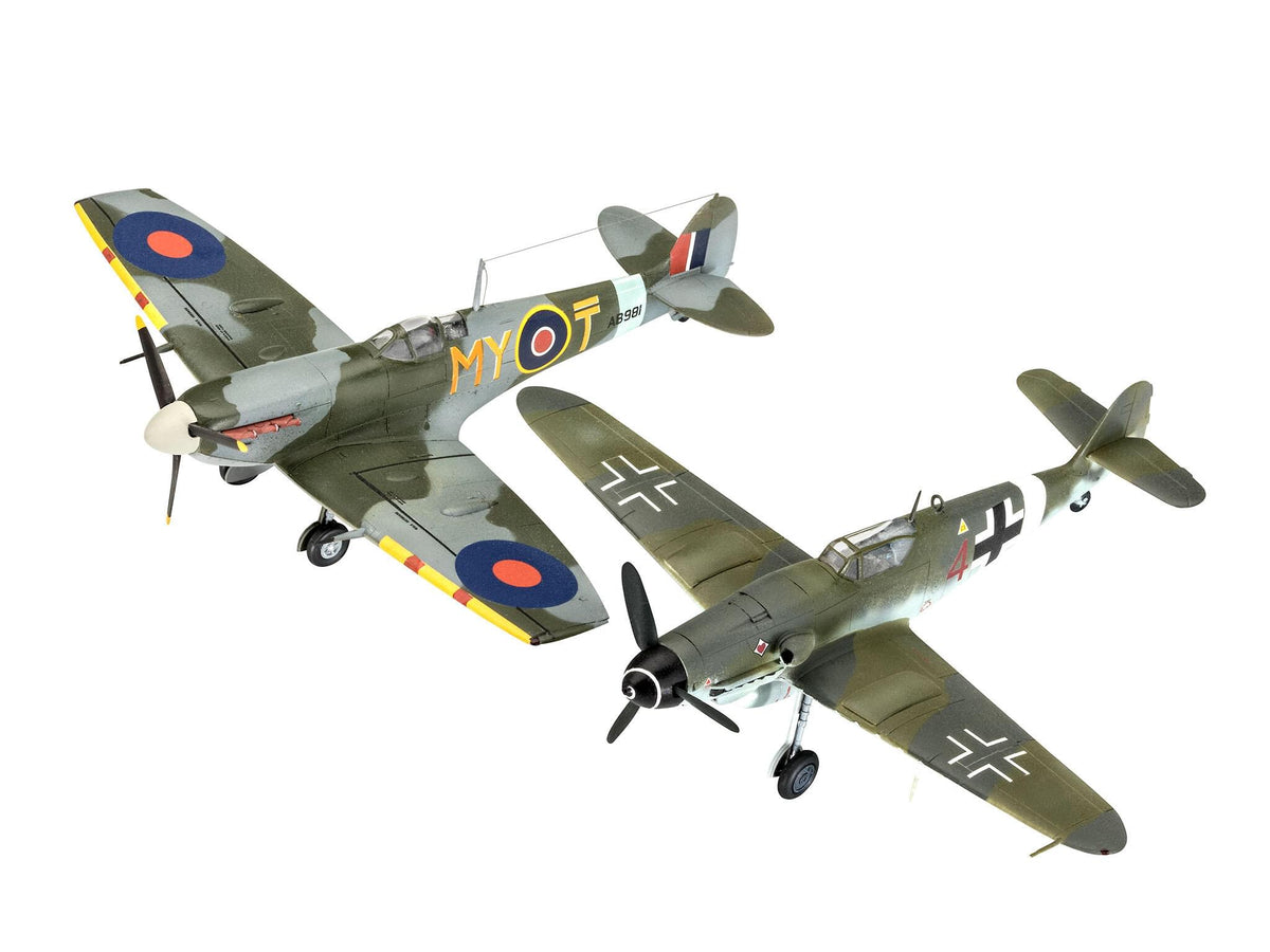 Maquette avion Revell 03710 Set combat BF109G-10 & Spifire