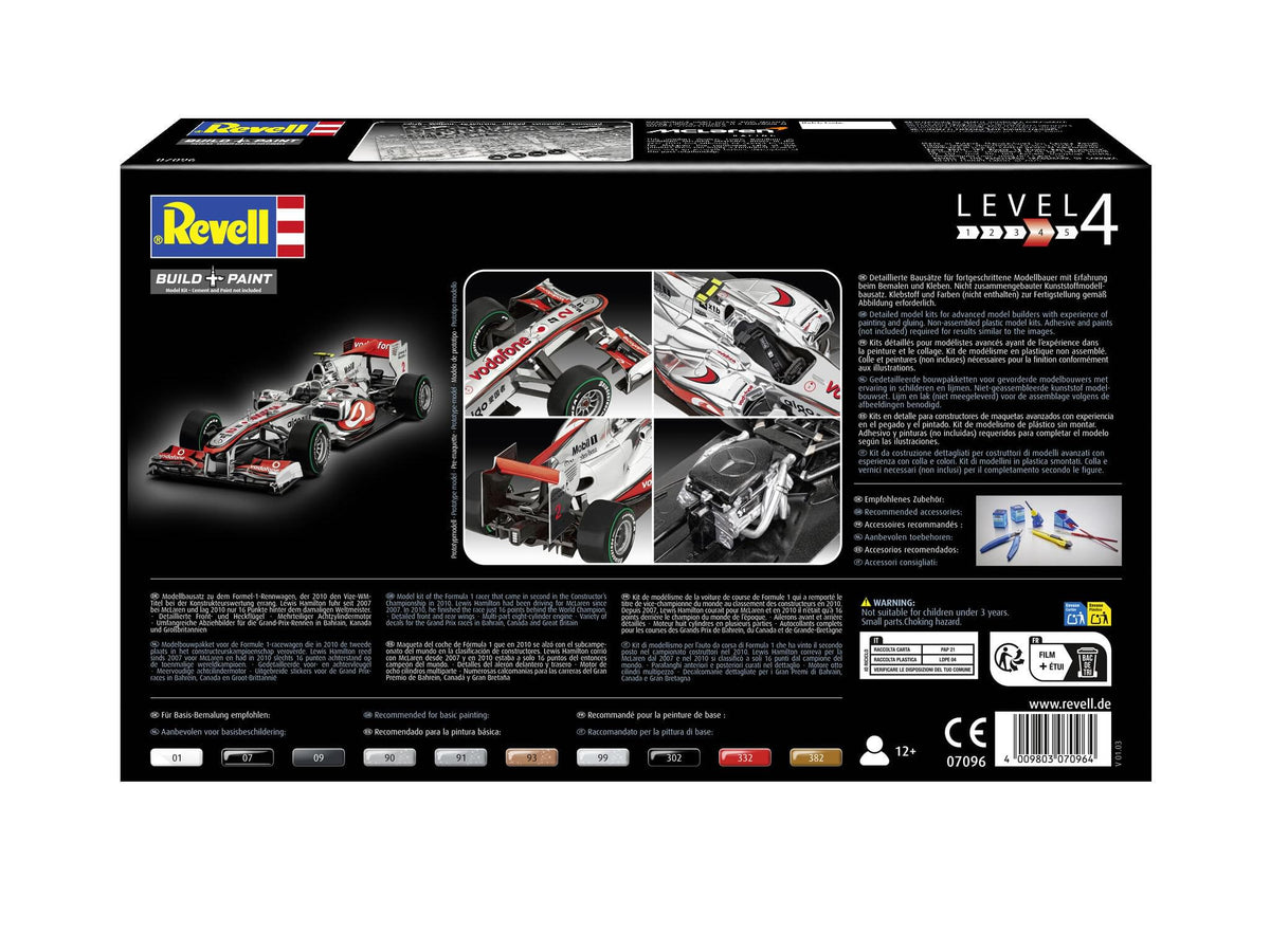 Maquette voiture Revell 07096 Vodafone McLaren Mercedes MP4-25 "Lewis Hamilton"