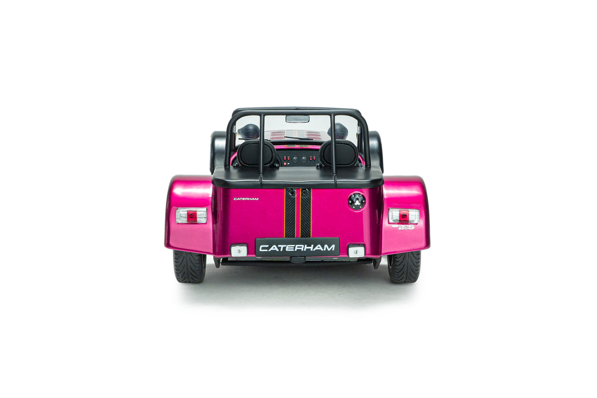 Solido S1801806 Voiture miniature collection 1/18 Caterham Seven 275 violet métallique 2014 - Breizh Modélisme.