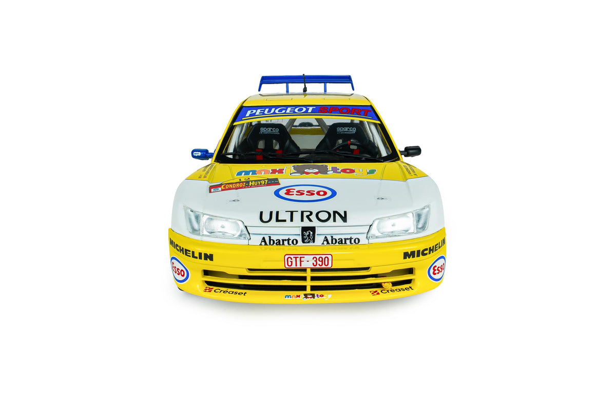 Solido S1808311 Voiture miniature collection 1/18 Peugeot 306 Maxi Rally du Condroz 1997 #12 J.P. Vandewauver / J.M. Vanderschuren