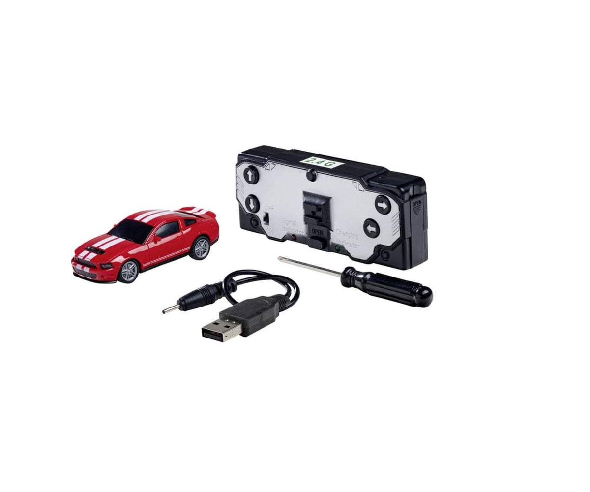 Nano Racer Ford Mustang Shelby GT500 rouge 1/60