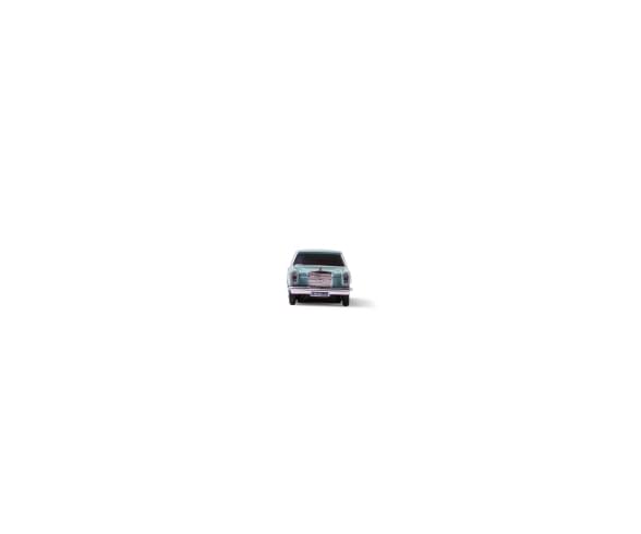 Mini voiture RC M-B 200/8 bleu 1/87