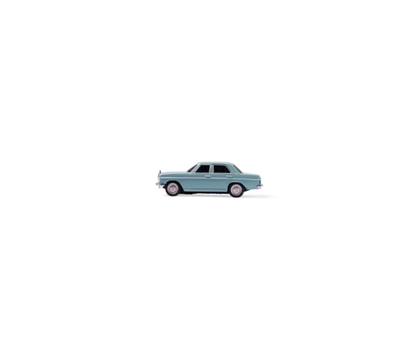 Mini voiture RC M-B 200/8 bleu 1/87