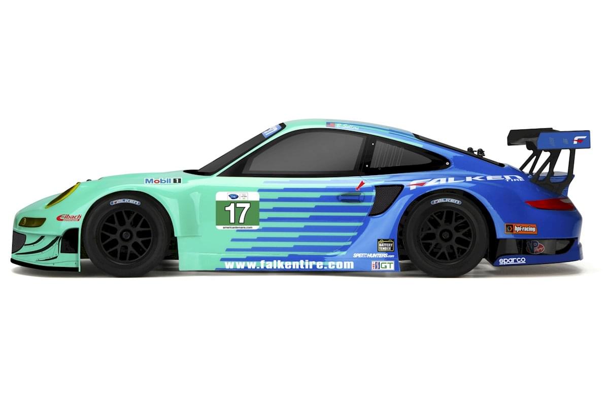 Carrosserie HPI Racing 2012 Porsche 911 Gt3 Rsr (206 mm/210 mm) - HP108370