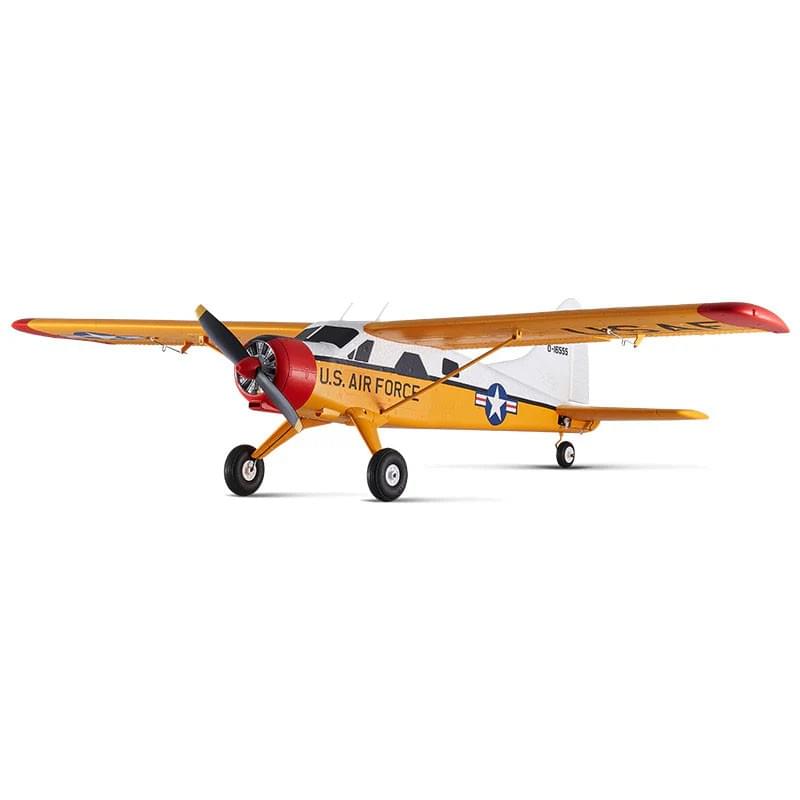 Avion débutants 1/18 800mm Beaver PNP kit - jaune - Breizh Modélisme.