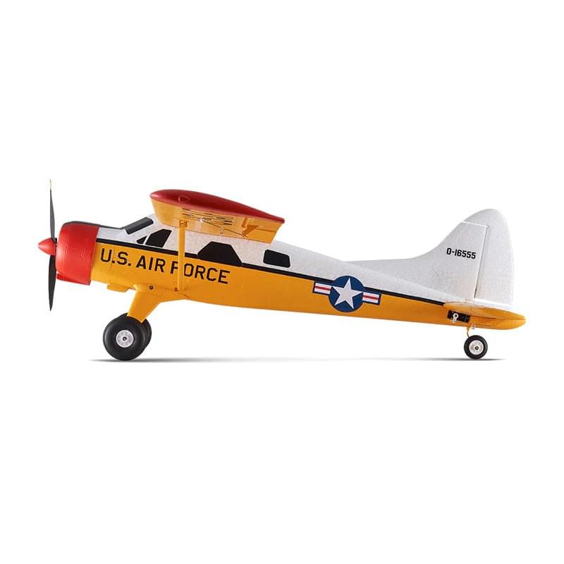 Avion débutants 1/18 800mm Beaver PNP kit - jaune - Breizh Modélisme.