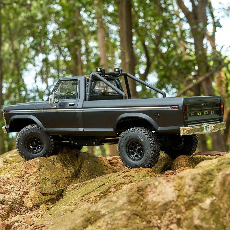 FMS Ford F-100 FCX18 II noir – Crawler RC 1/18 brushless 4WD RTR