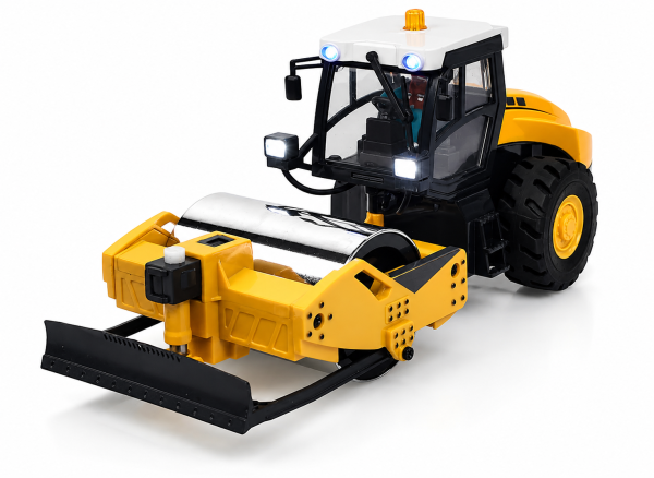 Rouleau compresseur RC FM Electrics FM131 1/50 - Breizh Modélisme.