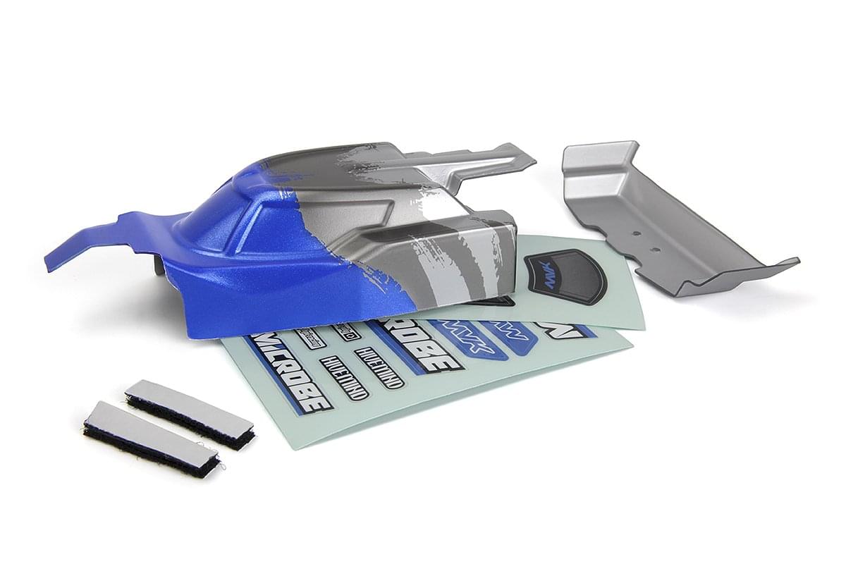 Carrosserie de buggy Maverick RC bleu 1/24 - MV150806