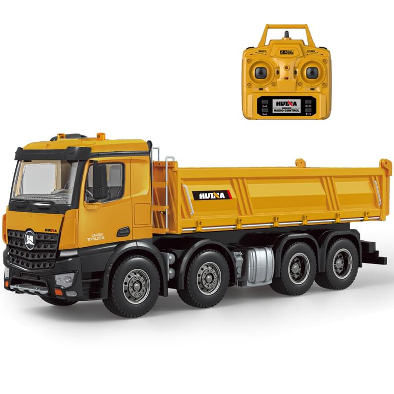 Camion à benne 1/14 - 12 voies à 8 roues  Huina 1536