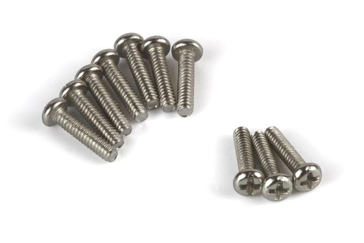 Vis à tête bouton HPI Racing M1,7 x 5 mm (douille hexagonale/10 pcs) - HP161174