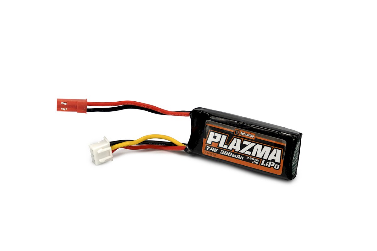 Batterie LiPo HPI Racing Plasma 2S 7,4 V 360mAh 35C - 161293
