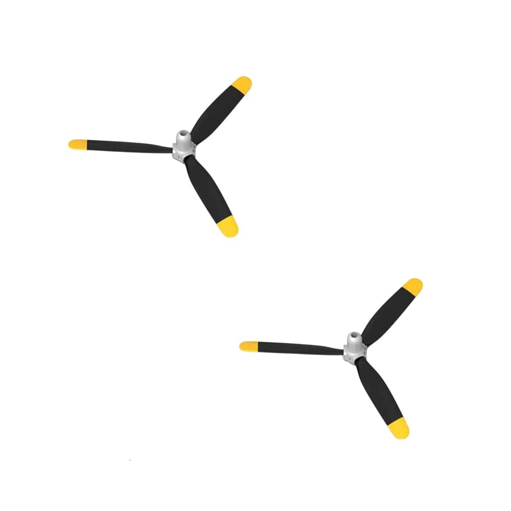 Jeu complet d'hélices tripales Volantex 768-3 (2 pcs) - Breizh Modélisme.