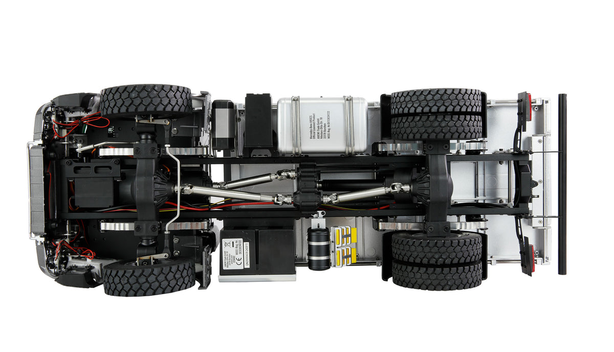 Camion à benne en métal 4x4 RTR gris 1/14 Amewi 22692 - Breizh Modélisme.