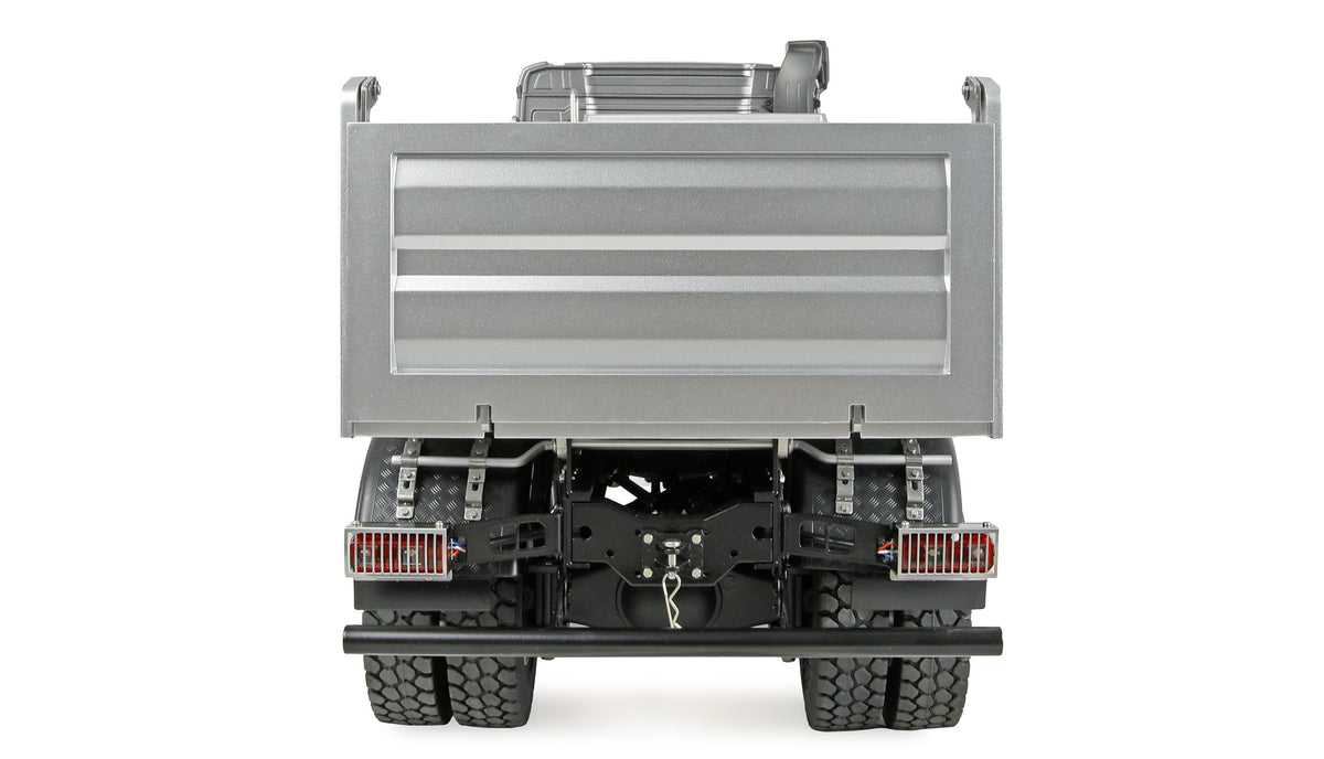 Camion de chantier RC full métal 6x6 Mercedes-Benz Arocs 1/14 gris 22728