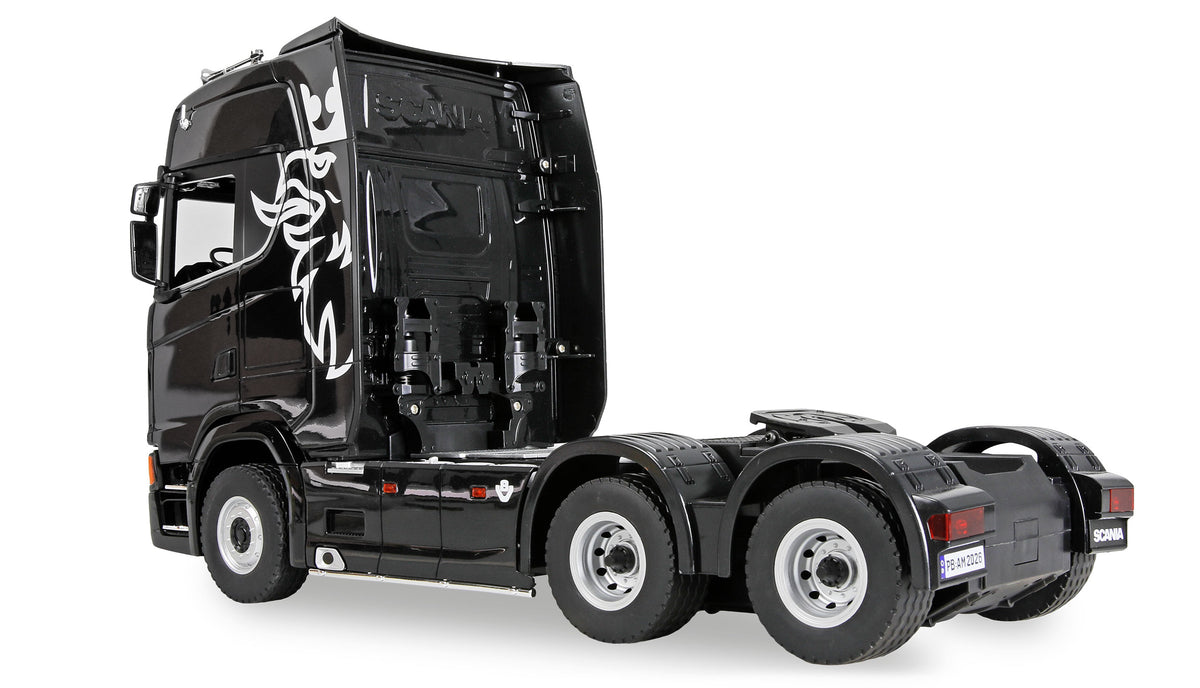 Camion RC Scania 770S 1/18 6x4 noir RTR 1501s