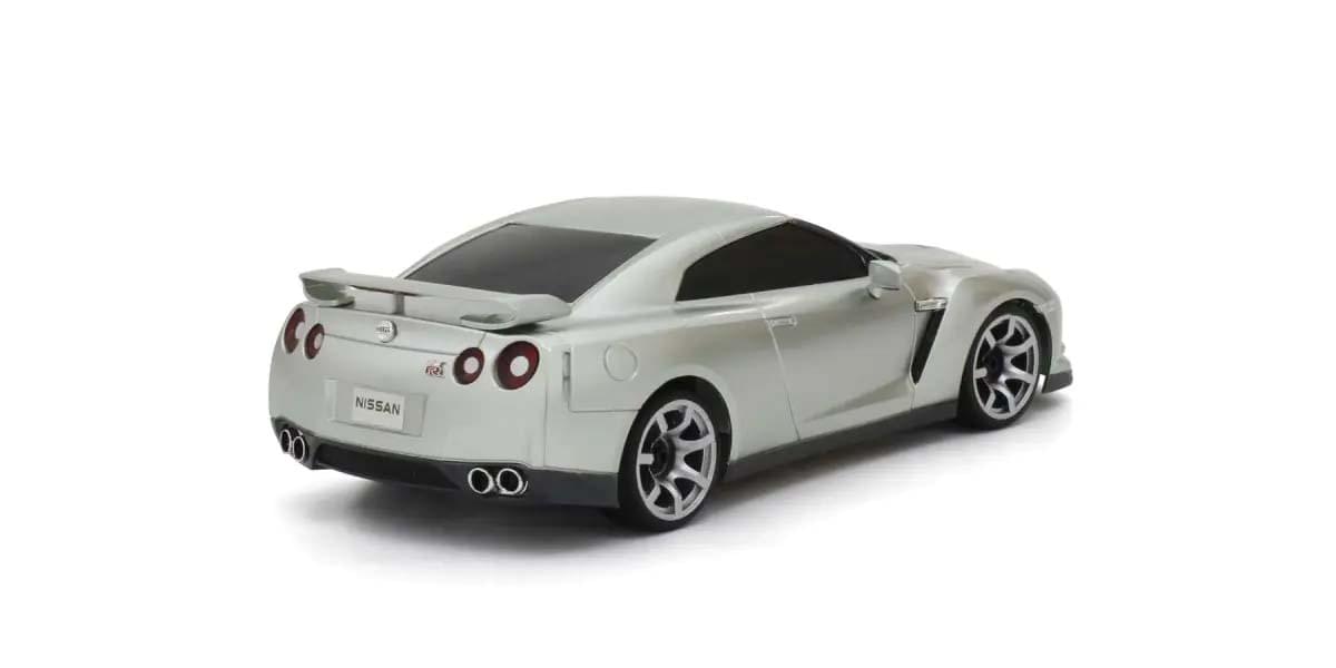 Kyosho First Mini-Z 1:28 Nissan GT-R R35 Silver -  K.66608A - Breizh Modélisme.