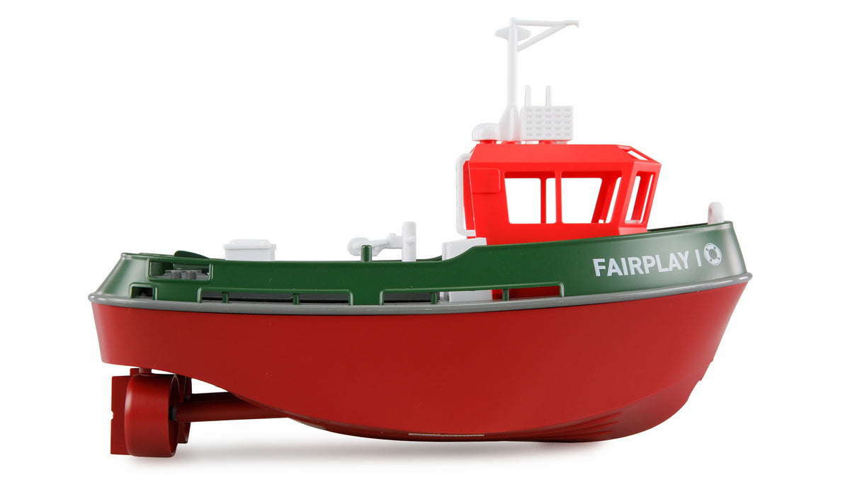 Remorqueur Radio-commandé 230mm Heng Long 1/72 Tugboat 686 vert Fairplay I - Breizh Modélisme.