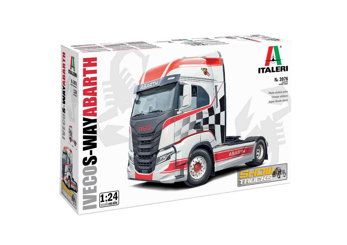 Maquette camion IVECO S-Way Abarth 1/24 - I3976