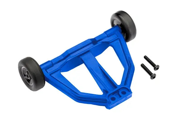 Wheelie bar bleu Mini Maxx - Traxxas 10776-BLUE - Breizh Modélisme.
