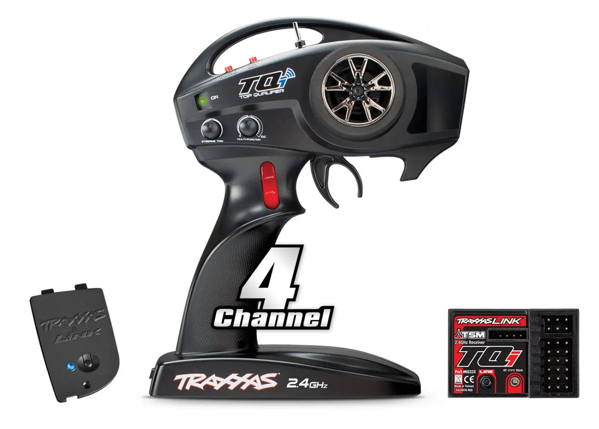Émetteur TQi 4 canaux TX / 5 canaux RX TSM avec module Bluetooth - Traxxas 6507A