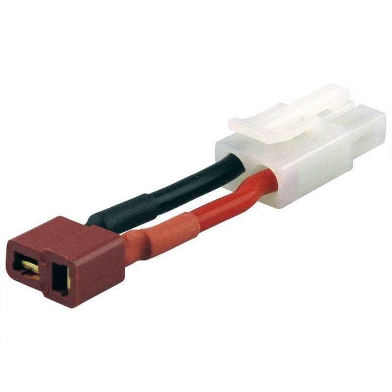 Adaptateur Tamiya Mâle vers Dean batterie (F) - HRC9139B - Breizh Modélisme.