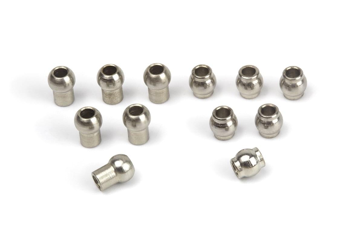Billes métalliques Blackzon 3,8 mm (12 pièces) - 540447