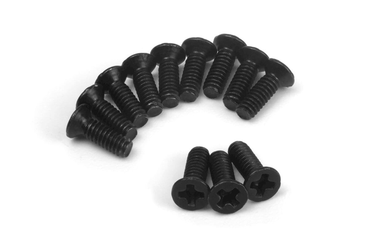 Vis à tête fraisée BLACKZON 2×5mm (12 pièces) - 540461