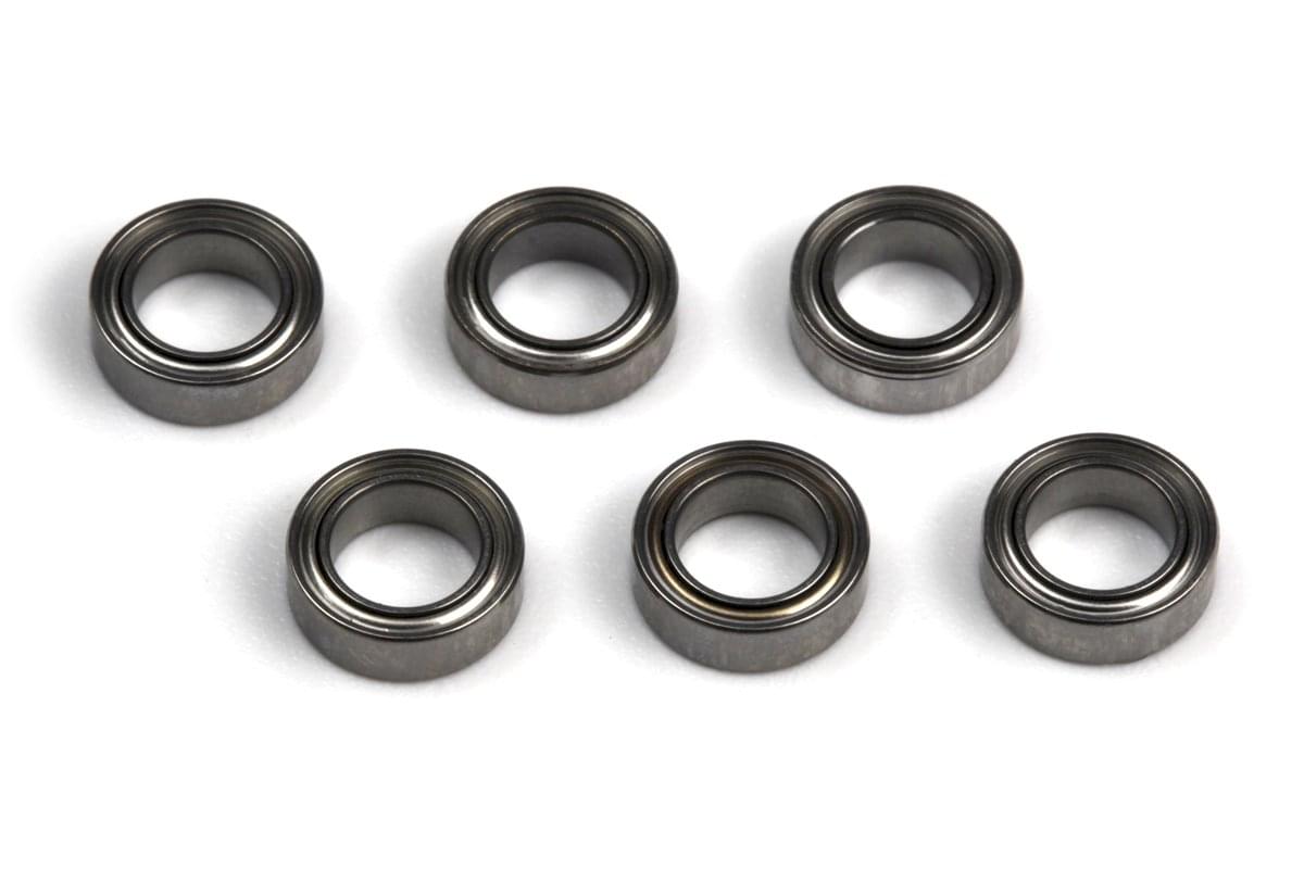 Roulements à billes Blackzon (ø5x8x2,5mm) 6 pcs - 548134 - Breizh Modélisme.