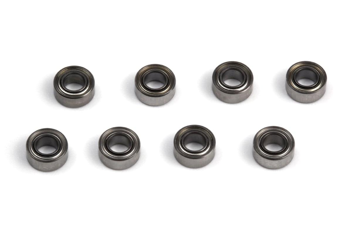 Roulements à billes Blackzon (ø3x6x2,5mm) 8 pcs - 548135 - Breizh Modélisme.