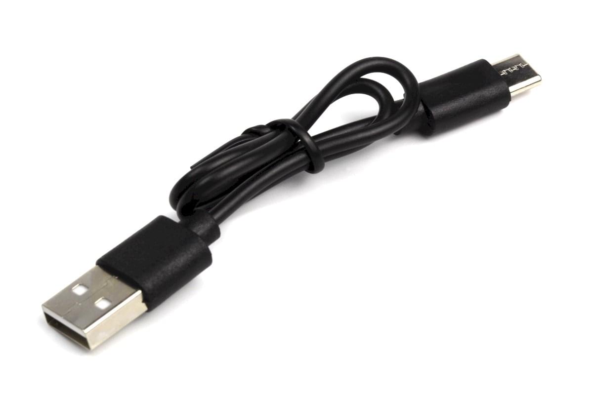 Câble de charge Blackzon USB-A vers USB-C - 548140 - Breizh Modélisme.