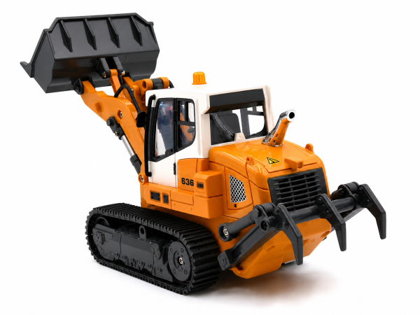 Bulldozer RC FM Electrics FM636 1/50 à chenilles