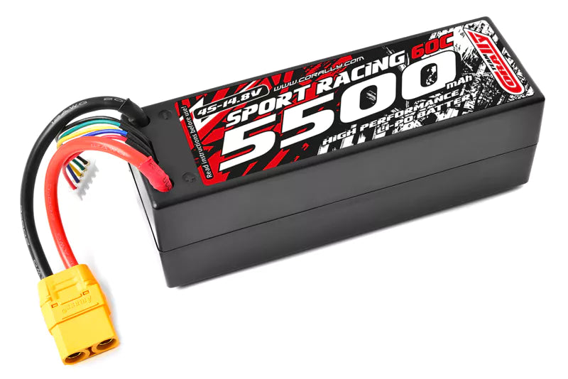 Batterie Lipo 4S Sport Racing 5500mah 14.8V 50C XT90