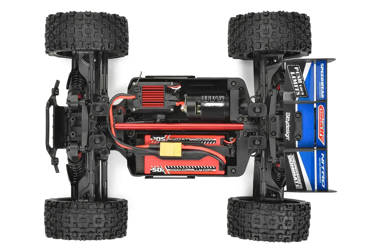 Corally Furago XD 1/12 RTR Monster Truck bleu - Breizh Modélisme.
