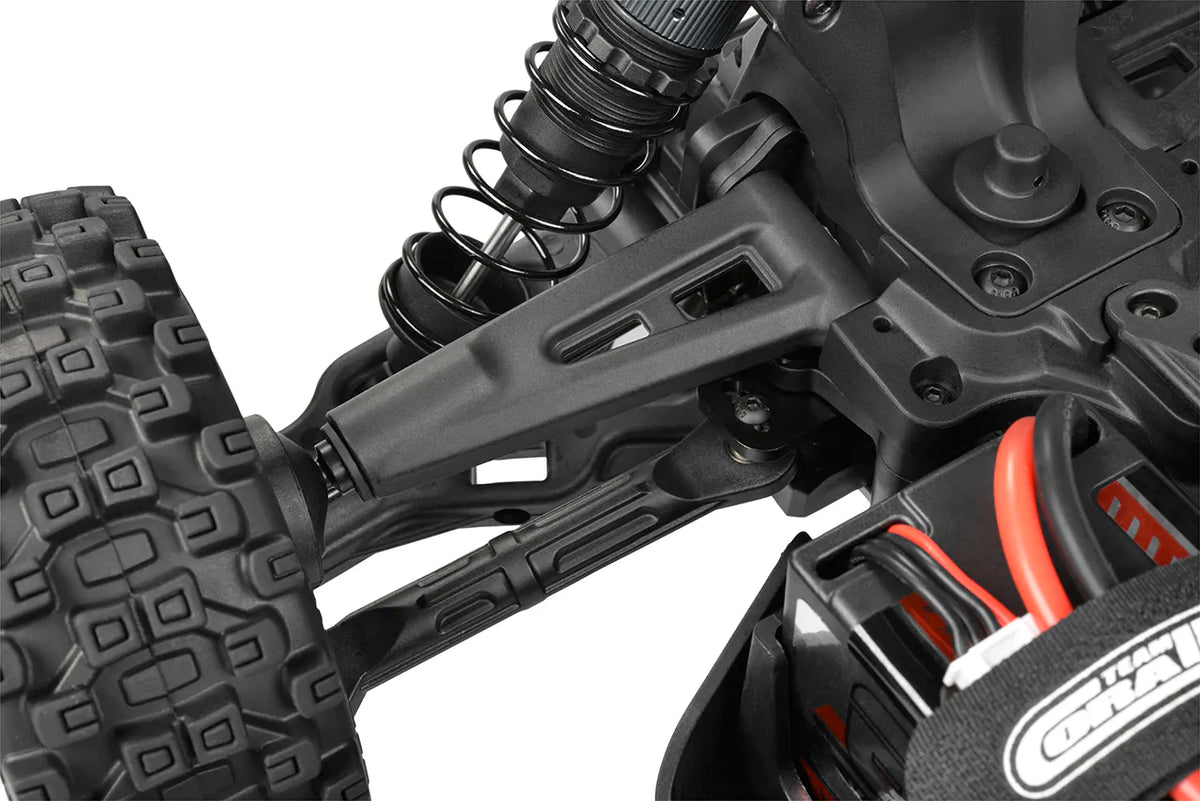 Corally Syncro-4 orange – Buggy RC 1/8 4x4 Brushless RTR – C-00295-O - Breizh Modélisme.